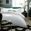 Habitat Egyptian Cotton 400TC White Bedding Set - Single