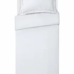 Habitat Egyptian Cotton 400TC White Bedding Set - Single -Habitat Sales Store 8200455 R Z002A