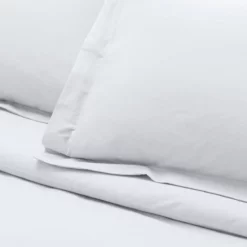 Habitat Egyptian Cotton 400TC White Bedding Set - Single -Habitat Sales Store 8200455 R Z003A