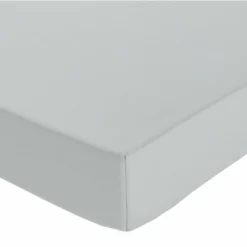 Habitat Sales Store 18 Habitat Pure Cotton 200TC Grey Deep Fitted Sheet - Single