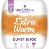 Slumberdown Extra Warm 15 Tog Duvet - Single