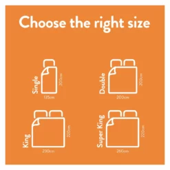 Slumberdown Extra Warm 15 Tog Duvet - Single -Habitat Sales Store 8268260 R Z006A