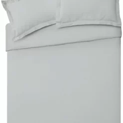 Habitat Egyptian Cotton 400TC Grey Bedding Set - Single -Habitat Sales Store 8268806 R Z002A