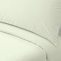 Habitat Pure Cotton 200TC Cream Bedding Set - Double 5 Habitat Pure Cotton 200TC Cream Bedding Set - Double -Habitat Sales Store 8288329 R Z003A