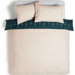 Habitat Geo Teal & Blush Reversible Bedding Set - Single 12 Habitat Geo Teal & Blush Reversible Bedding Set - Single -Habitat Sales Store 8299947 R Z004A