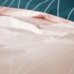 Habitat Geo Teal & Blush Reversible Bedding Set - Single 13 Habitat Geo Teal & Blush Reversible Bedding Set - Single -Habitat Sales Store 8299947 R Z005A