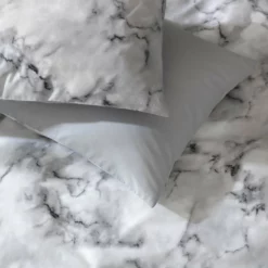 Habitat Marble White & Black Bedding Set - Single 11 Habitat Marble White & Black Bedding Set - Single -Habitat Sales Store 8343271 R Z003A