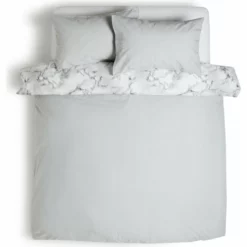 Habitat Marble White & Black Bedding Set - Single 12 Habitat Marble White & Black Bedding Set - Single -Habitat Sales Store 8343271 R Z004A