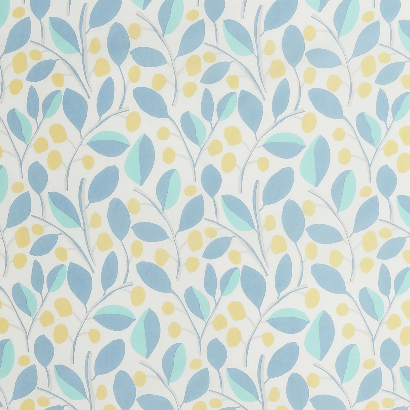 Habitat Scandi Floral Sky Blue & Yellow Bedding Set - Single 2 Habitat Scandi Floral Sky Blue & Yellow Bedding Set - Single - Image 2