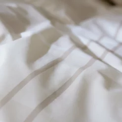 Habitat Check Neutral Bedding Set - Single -Habitat Sales Store 8348829 R Z006A