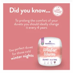 Slumberdown Winter Warm 13.5 Tog Duvet - Single 16 Slumberdown Winter Warm 13.5 Tog Duvet - Single -Habitat Sales Store 8353144 R Z007A