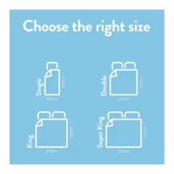 Slumberdown Summer Cool 4.5 Tog Duvet - Single -Habitat Sales Store 8356756 R Z006A