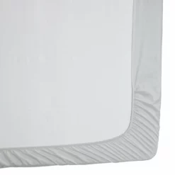 Habitat Egyptian Cotton 400TC Plain Grey Fitted Sheet-Single 6 Habitat Egyptian Cotton 400TC Plain Grey Fitted Sheet-Single -Habitat Sales Store 8377735 R Z002A