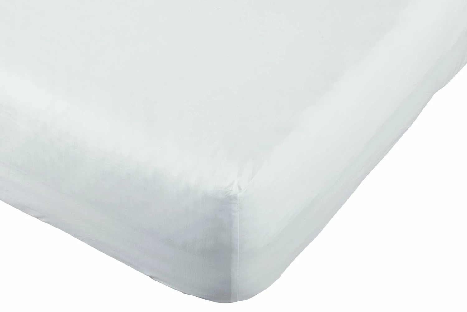 Habitat Pure Cotton 200TC White Deep Fitted Sheet - Single 1 Habitat Pure Cotton 200TC White Deep Fitted Sheet - Single