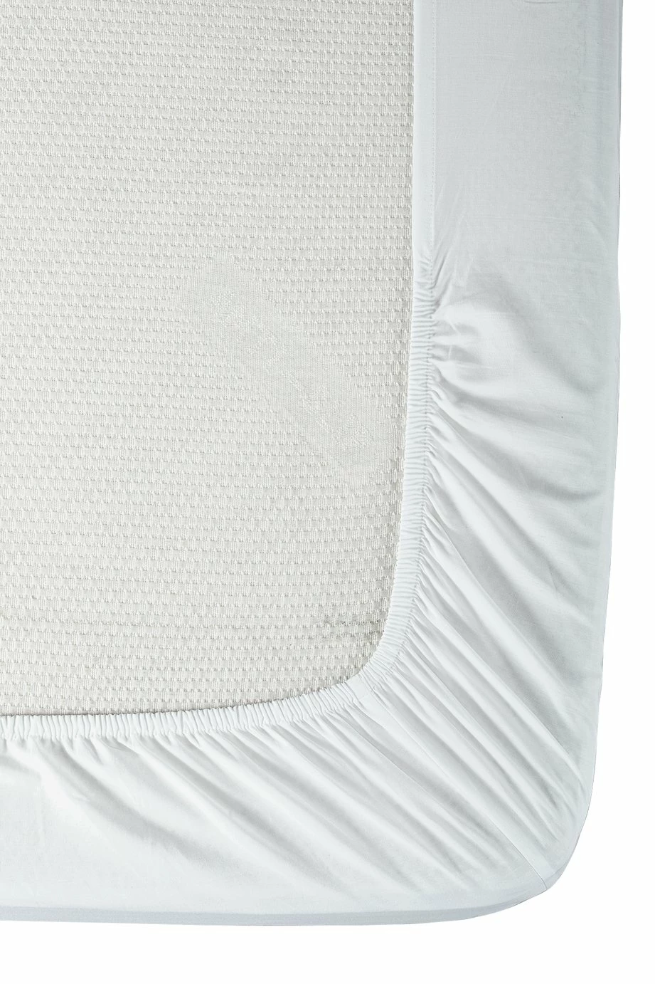 Habitat Pure Cotton 200TC White Deep Fitted Sheet - Single 2 Habitat Pure Cotton 200TC White Deep Fitted Sheet - Single - Image 2