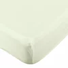 Habitat Pure Cotton 200TC Cream Fitted Sheet - Single