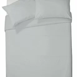 Habitat Pure Cotton 200TC Grey Bedding Set - Double