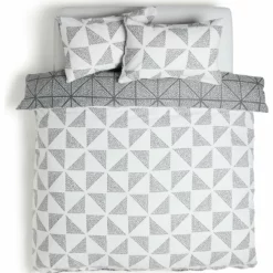 Habitat Stockholm Diamond Dash Grey Bedding Set - Single 12 Habitat Stockholm Diamond Dash Grey Bedding Set - Single -Habitat Sales Store 8671022 R Z004A