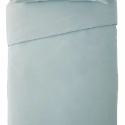 Habitat Cotton Rich Plain Duck Egg Bedding Set - Single -Habitat Sales Store 8675279 R Z002A
