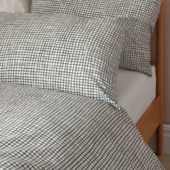 Habitat Cotton Willow Black & White Bedding Set - Double 10 Habitat Cotton Willow Black & White Bedding Set - Double -Habitat Sales Store 8778066 R Z004A