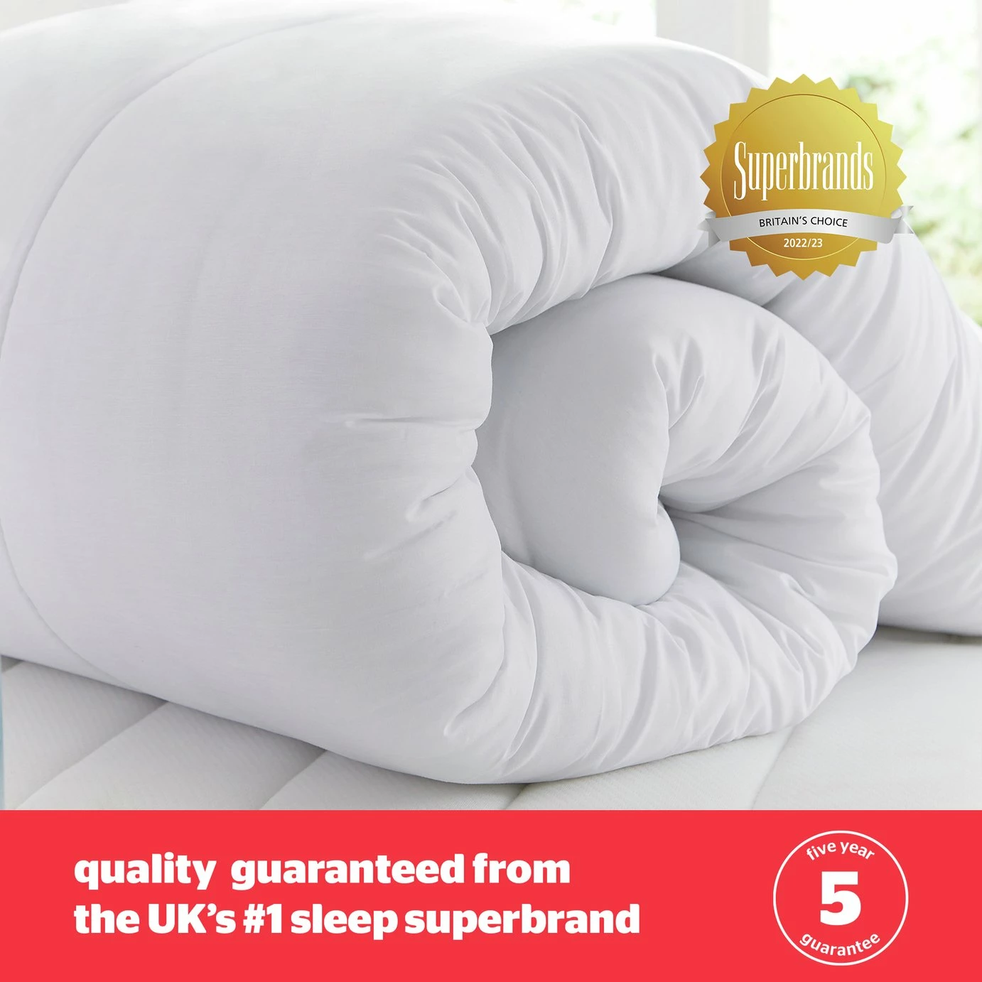 Silentnight Bounceback 13.5 Tog Duvet - Single 7 Silentnight Bounceback 13.5 Tog Duvet - Single - Image 7