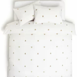 Habitat Hideaway Bee Print White Bedding Set - Single 7 Habitat Hideaway Bee Print White Bedding Set - Single -Habitat Sales Store 8887720 R Z002A
