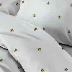 Habitat Hideaway Bee Print White Bedding Set - Single 8 Habitat Hideaway Bee Print White Bedding Set - Single -Habitat Sales Store 8887720 R Z003A