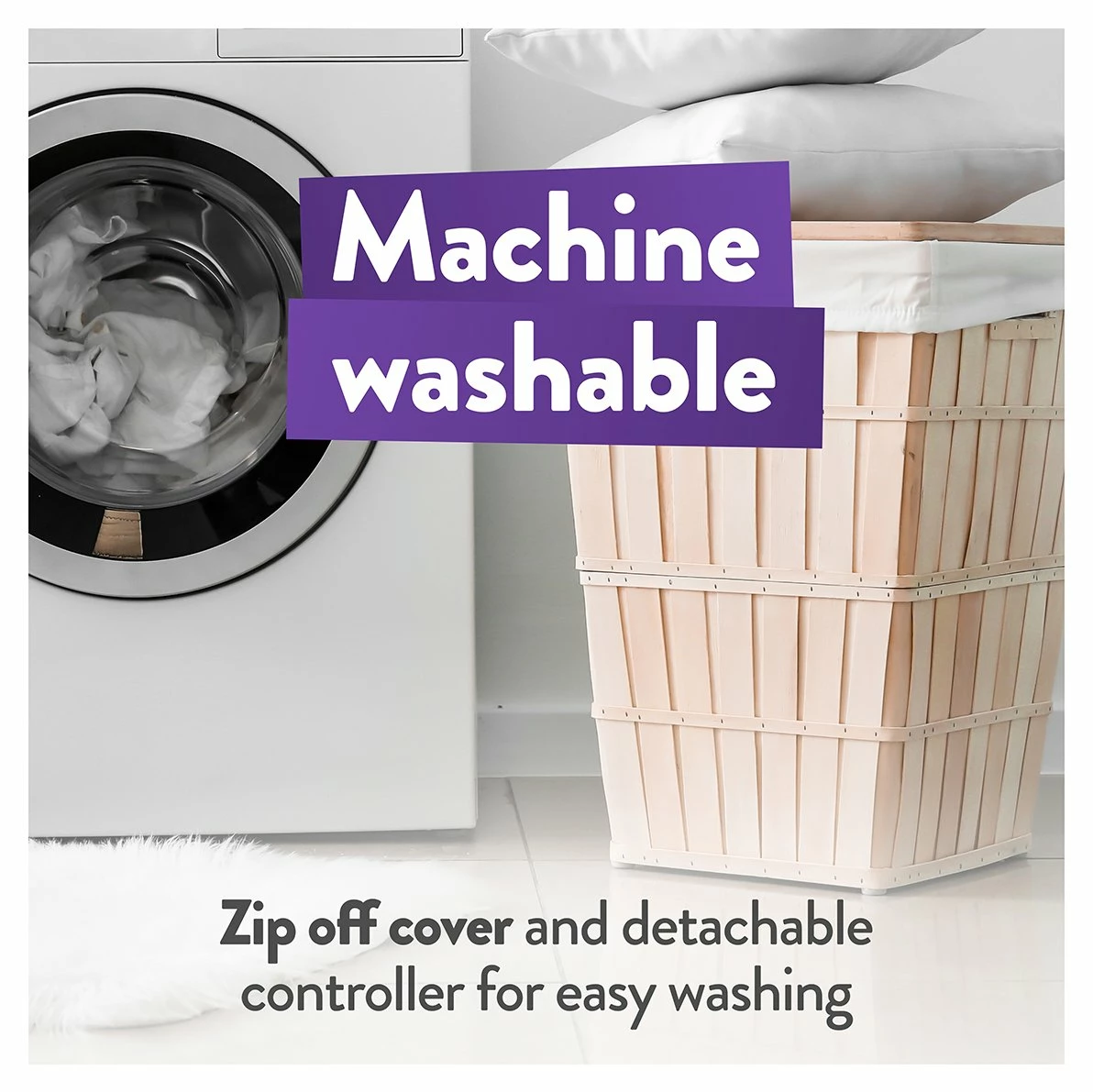 Slumberdown Warm And Cosy Electric Underblanket - Single 8 Slumberdown Warm And Cosy Electric Underblanket - Single - Image 8