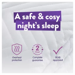 Slumberdown Warm And Cosy Electric Underblanket - Single 21 Slumberdown Warm And Cosy Electric Underblanket - Single -Habitat Sales Store 8888602 R Z010A