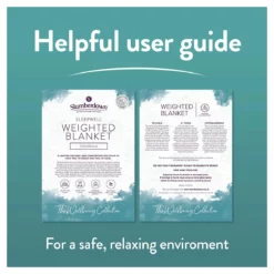 Slumberdown Wellbeing Weighted Adults Blanket - 7kg 18 Slumberdown Wellbeing Weighted Adults Blanket - 7kg -Habitat Sales Store 8942919 R Z009A