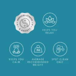 Slumberdown Wellbeing Weighted Adults Blanket - 7kg 19 Slumberdown Wellbeing Weighted Adults Blanket - 7kg -Habitat Sales Store 8942919 R Z011A