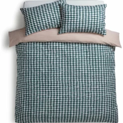 Habitat Cotton Scallop Teal Reversible Bedding Set - Double -Habitat Sales Store 8985684 R Z002A