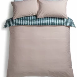 Habitat Cotton Scallop Teal Reversible Bedding Set - Double -Habitat Sales Store 8985684 R Z004A