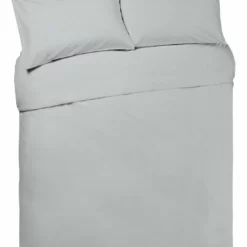 Habitat Cotton Anti Microbial Dove Grey Bedding Set-Kingsize