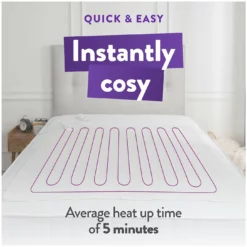 Slumberdown Essentials Electric Underblanket - Small Double -Habitat Sales Store 9169131 R Z005A