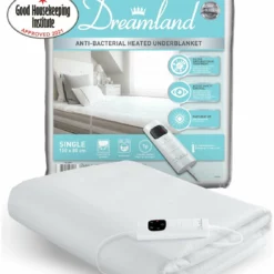 Dreamland Antibacterial Heated Underblanket - Single 19 Dreamland Antibacterial Heated Underblanket - Single -Habitat Sales Store 9231856 R Z009A