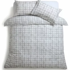 Habitat Spot Print Grey Bedding Set - Single -Habitat Sales Store 9311350 R Z002A