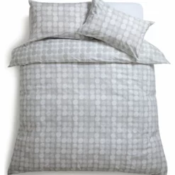 Habitat Spot Print Grey Bedding Set - Single -Habitat Sales Store 9311350 R Z004A