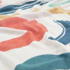 Habitat Studio Squiggle Cotton Throw - Multicoloured 9 Habitat Studio Squiggle Cotton Throw - Multicoloured -Habitat Sales Store 9340541 R Z003A