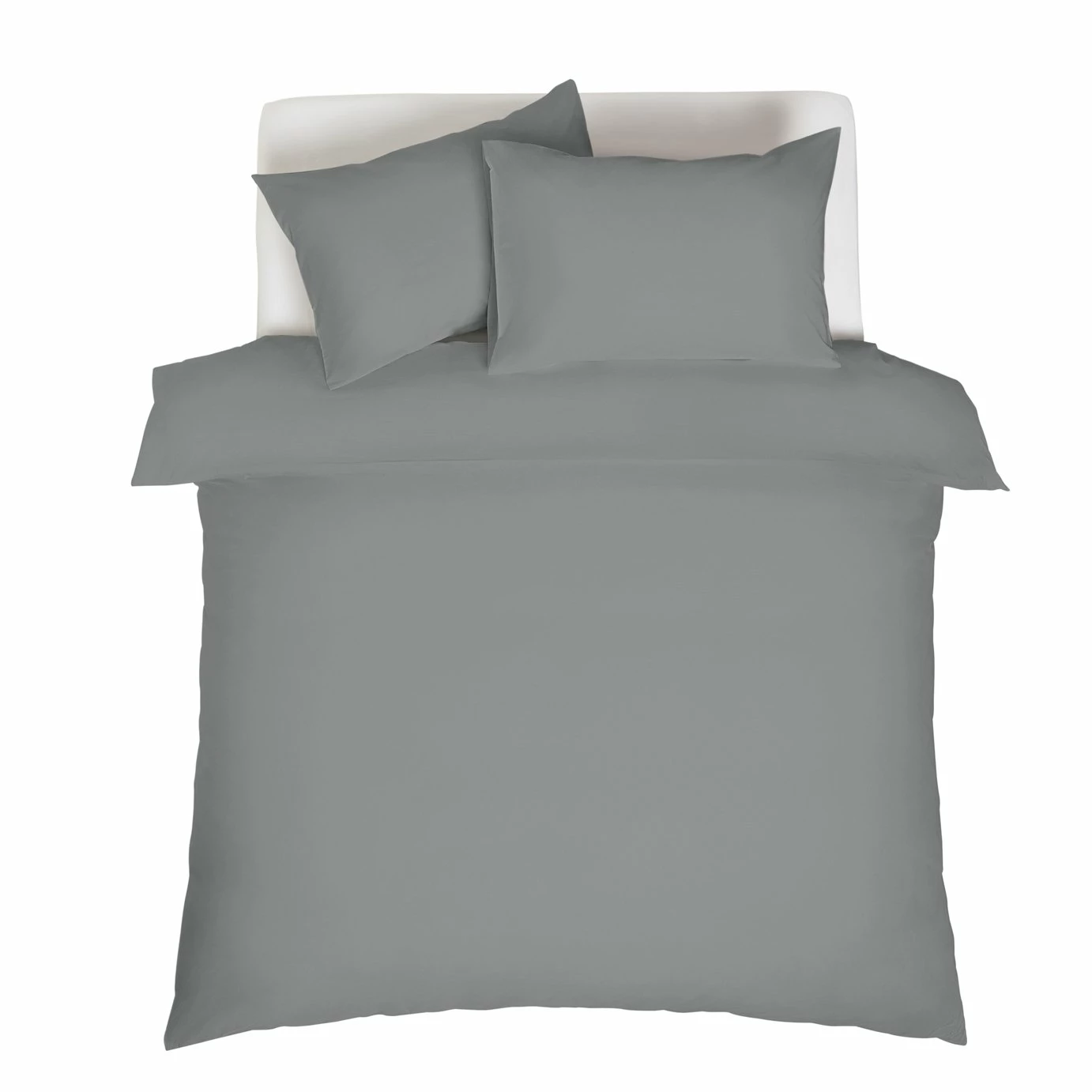 Habitat Cool Tencel Cotton Dove Grey Bedding Set - Single 3 Habitat Cool Tencel Cotton Dove Grey Bedding Set - Single - Image 3