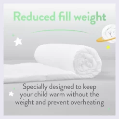 Slumberdown Anti Bacterial 4 Tog Kids Duvet - Toddler -Habitat Sales Store 9379385 R Z005A