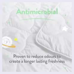 Slumberdown Anti Bacterial 4 Tog Kids Duvet - Toddler -Habitat Sales Store 9379385 R Z008A