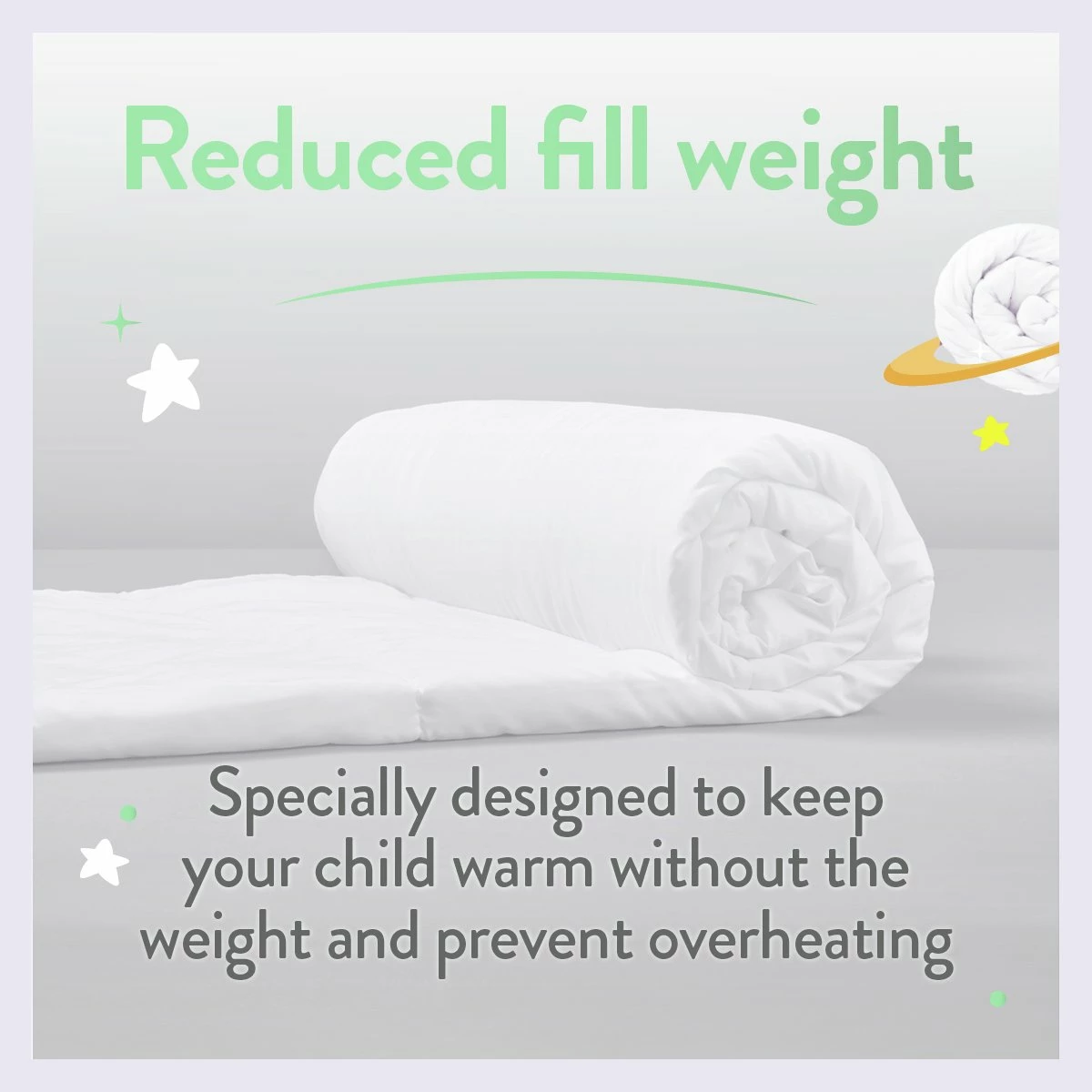 Slumberdown Anti Bacterial 4.5 Tog Kids Duvet - Single 5 Slumberdown Anti Bacterial 4.5 Tog Kids Duvet - Single - Image 5