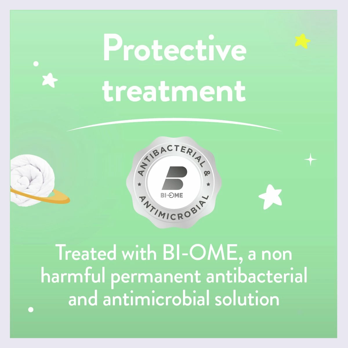 Slumberdown Anti Bacterial 4.5 Tog Kids Duvet - Single 6 Slumberdown Anti Bacterial 4.5 Tog Kids Duvet - Single - Image 6