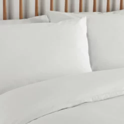 Habitat Cool Tencel Cotton Plain White Bedding Set - Single 8 Habitat Cool Tencel Cotton Plain White Bedding Set - Single -Habitat Sales Store 9381885 R Z003A