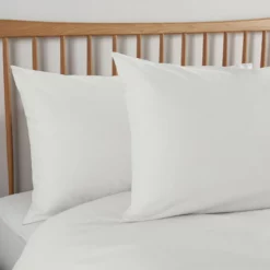 Habitat Cool Tencel Cotton Plain White Bedding Set - Single 9 Habitat Cool Tencel Cotton Plain White Bedding Set - Single -Habitat Sales Store 9381885 R Z004A