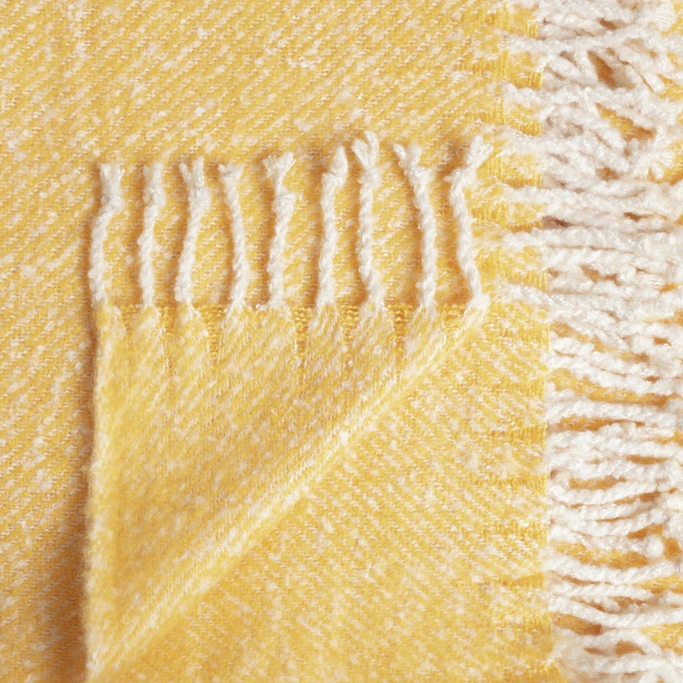 Habitat Country Hideaway Woven Throw - Mustard - 125X150cm 3 Habitat Country Hideaway Woven Throw - Mustard - 125X150cm - Image 3