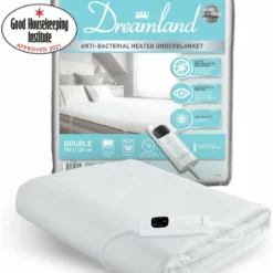 Dreamland Antibacterial Heated Underblanket - Double -Habitat Sales Store 9436905 R Z002A