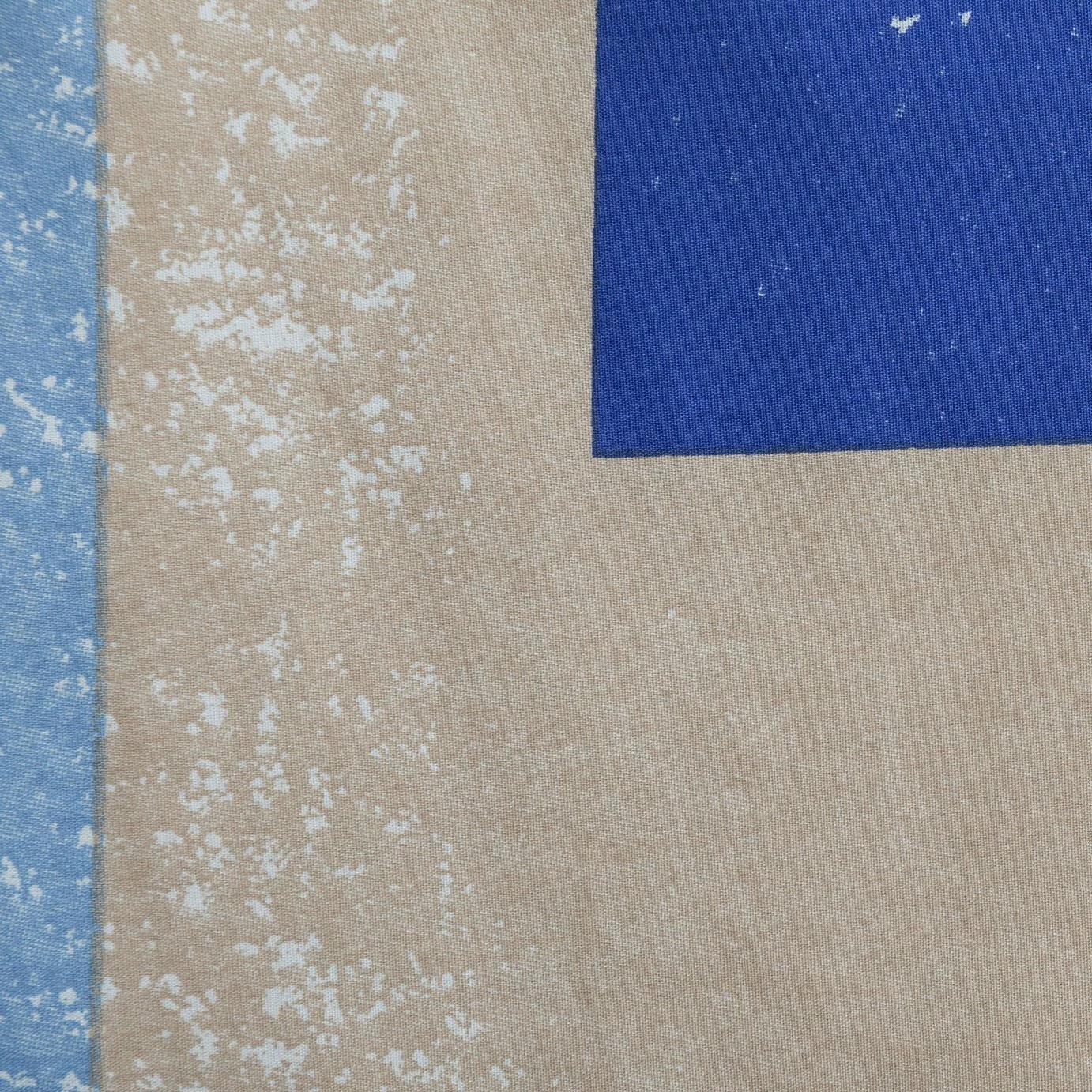 Habitat Geo Blue & Cream Bedding Set - Single 2 Habitat Geo Blue & Cream Bedding Set - Single - Image 2