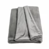 Habitat Faux Fur Plain Throw - Grey - 125x150cm